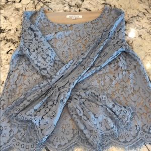 Rose and Olive Lace Top Blouse